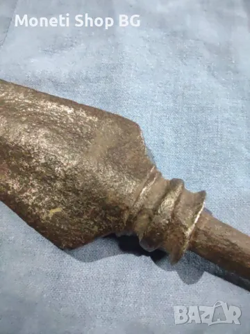 Африканско бойно копие от Конго, снимка 3 - Бойно оръжие - 49045881