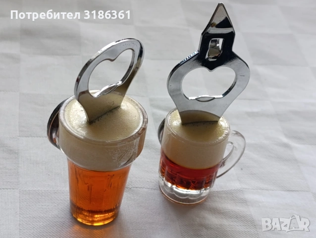 Оригинални отварячки за бира и др. във формата на чаши с бира.Miami Florida.С магнити , снимка 5 - Други стоки за дома - 53520633