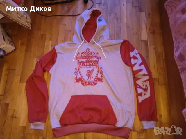 Ливърпул горно суитчер размер ХЛ, снимка 2 - Футбол - 49171785
