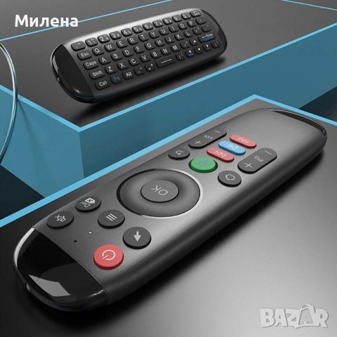 Qwerty Клавиатура с Air Mouse Дистанционно, снимка 5 - Дистанционни - 40390676