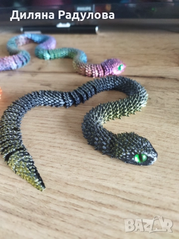 3D принтирана змия, снимка 5 - Други стоки за дома - 52510249
