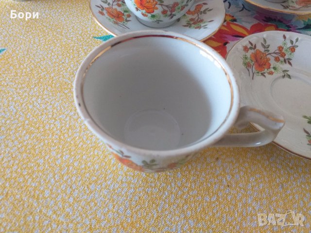 Български порцелан чаши за кафе, снимка 7 - Чаши - 32923622