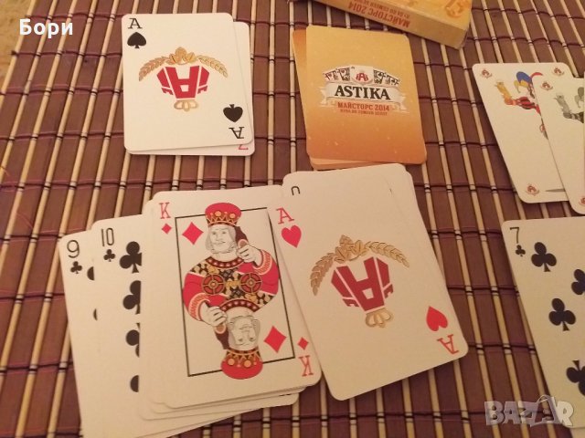 Карти АSTIKA, снимка 5 - Карти за игра - 28037633