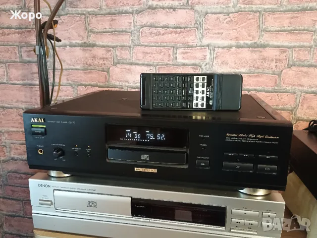 ⏯️С Клип. Akai CD-79 2х Burr Brown PCM63P-K  			