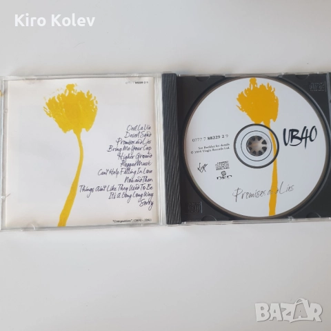 UB40 ‎– Promises And Lies cd, снимка 2 - CD дискове - 51726551