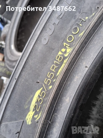 235 55 18 Michelin 2бр зимни , снимка 4 - Гуми и джанти - 53211956