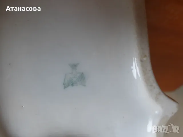 Немска порцеланова фигура Ловни кучета 1950 г статуетка, снимка 12 - Статуетки - 49250348