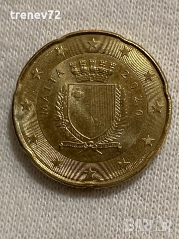 20 цента -Малта 2020 г