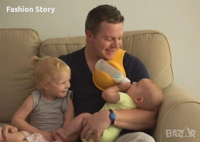 Държач за бутилки с мляко при хранене на бебе за свободни ръце TV463, снимка 4 - Аксесоари за кърмачки - 51794398