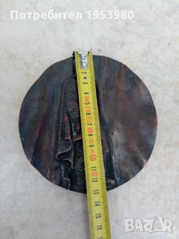 Меден плакет фестивал на руската и съветската песен Альоша, снимка 2 - Антикварни и старинни предмети - 33415664