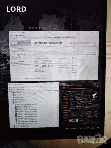 Процесор Ryzen 5 2600, снимка 2 - Процесори - 53180017