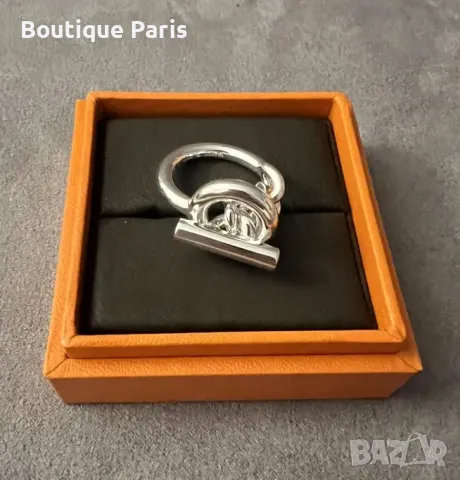 Hermes Croissete оригинален пръстен, снимка 2 - Пръстени - 50061644