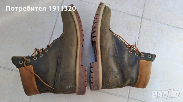 Мъжки обувки Timberland Premium 6 INCH LACE UP WATERPROOF BOOT, снимка 3 - Мъжки боти - 53448027
