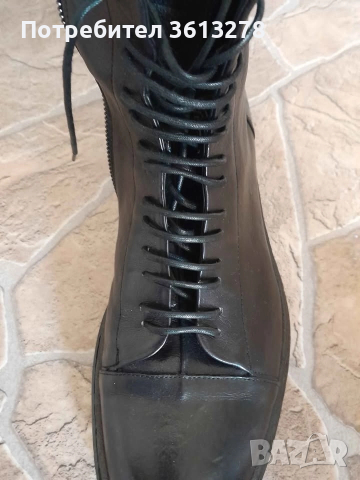 Градски черни воени ботуши "YORK", снимка 7 - Мъжки ботуши - 52172915