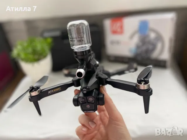 Боен Дрон K11 - Безчетков тройно заснемащ дрон с водни бомби, снимка 8 - Дронове и аксесоари - 48278956