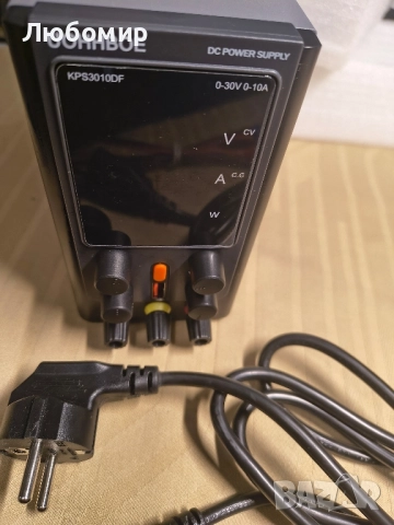 Лабораторно захранване UOHHBOE 30V 10A DC, регулируемо стабилизиращо DC захранване с 4-цифрен , снимка 3 - Друга електроника - 51742967