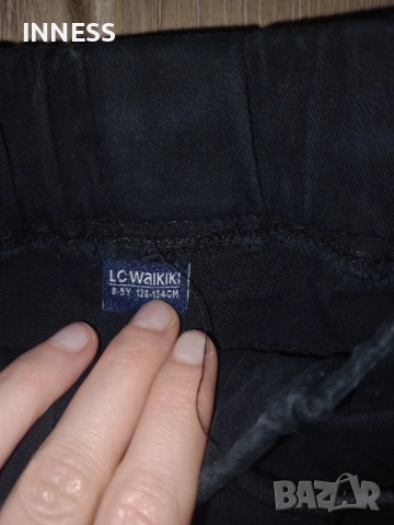 Тъмносини  дънки/ Черен панталон, снимка 3 - Детски панталони и дънки - 52110867