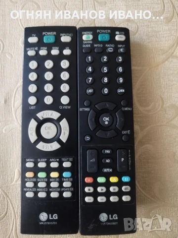 Lg MKJ37815701/MKB73655802 оригинални дистанционни, снимка 1