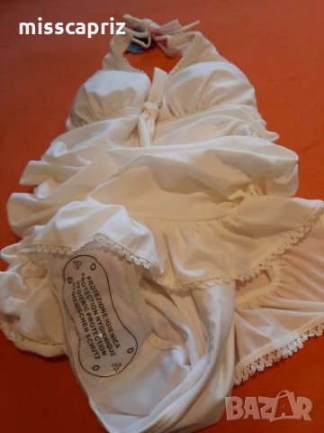 Цял бански в бяло, снимка 2 - Бански костюми - 28087288