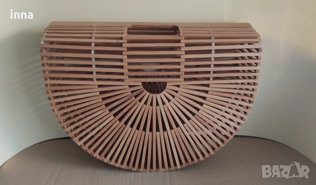 Бамбукова еко чанта Cult Gaia Ark, снимка 2 - Чанти - 52693559