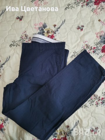 мъжки тъмно син панталон , снимка 4 - Панталони - 43634114