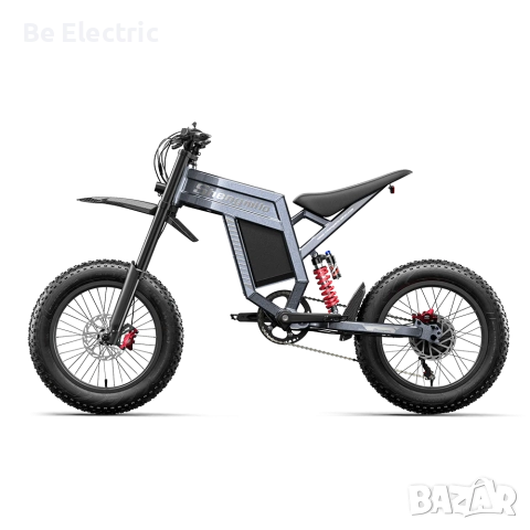 НОВО!!! Електрически Кросов Велосипед Shengmilo S900 1500W 60V/30Ah, снимка 4 - Велосипеди - 52575189