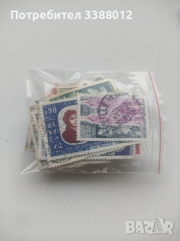 Франция 100бр.марки, снимка 2 - Филателия - 36896260