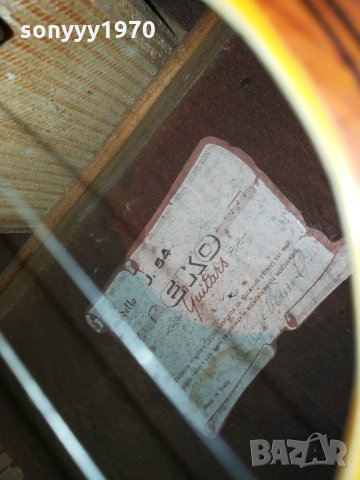 *EKO GUITAR MADE IN ITALY 0111211028, снимка 14 - Китари - 34649970