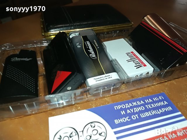 SOBRANIE & MARLBORO & DAVIDOFF & ROTHMANS, снимка 5 - Запалки - 28321231
