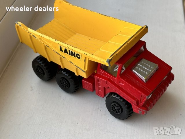 Метална количка Matchbox 1973 BIG TIPPER K-4 LAING, снимка 2 - Колекции - 39977604