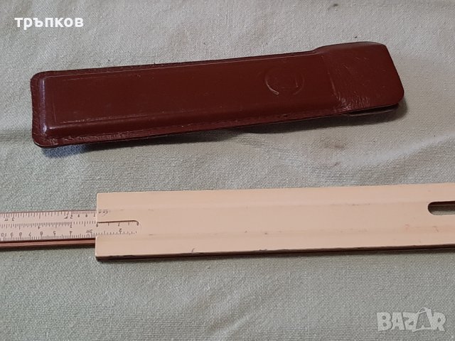 метрична линийка, снимка 3 - Антикварни и старинни предмети - 43157441