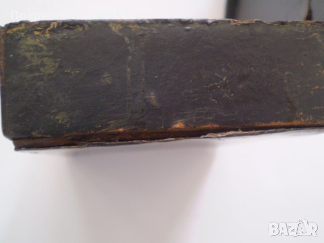 Стара Кутия Папие -маше  Ръчно рисувана, снимка 11 - Антикварни и старинни предмети - 34582246