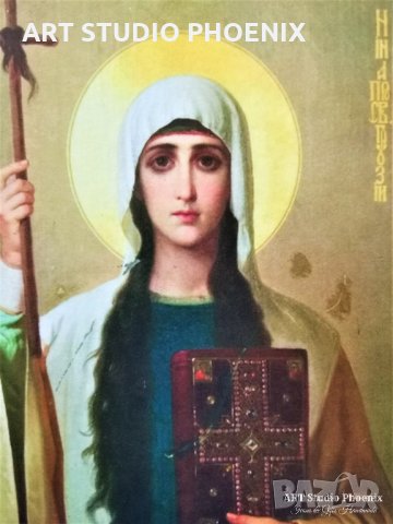 Икона на Света Нина ikona sveta nina, снимка 2 - Икони - 35417763
