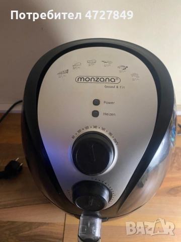 Спешно! Еър фрайър / Фритюрник с горещ въздух Monzana Healthy & Fit, снимка 2 - Фритюрници - 53395115
