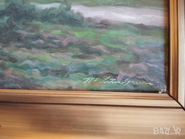 Стара картина-пейзаж, снимка 6 - Картини - 43929859