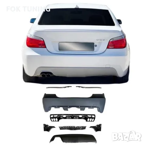 BODY KIT за BMW E60 седан(2003-2010) в M-Tech дизайн!, снимка 4 - Части - 47734722