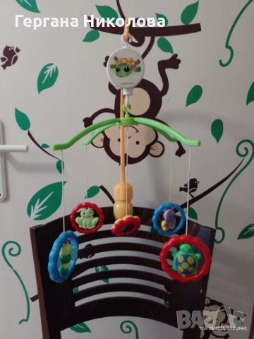 Музикална играчка за кошара с подарък допълнителни на бебешки играчки, снимка 2 - Музикални играчки - 52618500