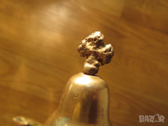 малко удобно бронзово кандило - за да е винаги с вас, тамянник 11 см, 1927г., Царство България, снимка 2 - Антикварни и старинни предмети - 28077762