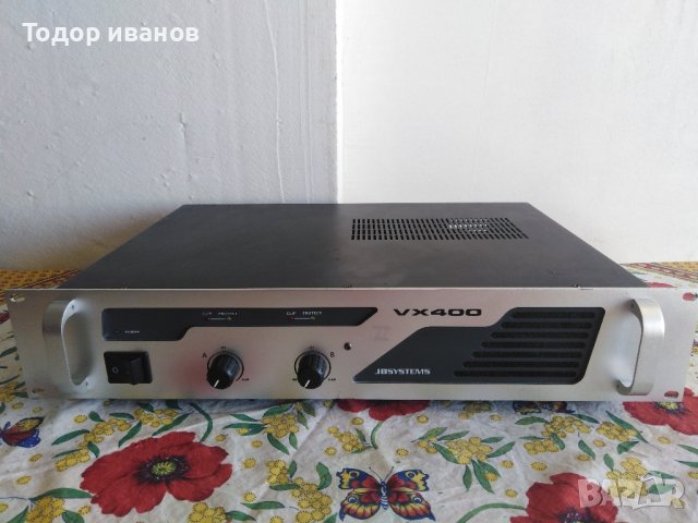 jbsystem-vx400, снимка 2 - Ресийвъри, усилватели, смесителни пултове - 43556933