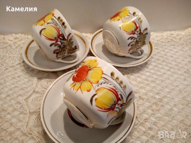 Руски порцелан , снимка 1 - Чаши - 40277808