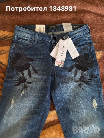 Дамски дънки Guess Xs, снимка 5 - Дънки - 43409835
