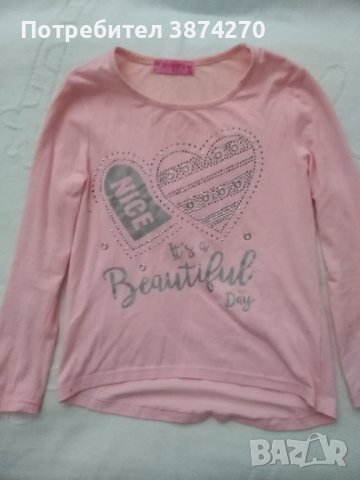 Лот блузи за момиче размер 128 (7-8 г.), снимка 2 - Детски Блузи и туники - 43153951