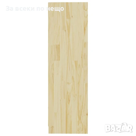 Библиотека/разделител за стая, 104x33,5x110 см, бор масив Код P989, снимка 3 - Шкафове - 51156373
