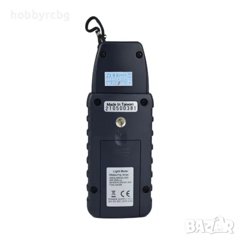 Светломер луксметър TM-721, LUX/FC, сертификат за калибрация, произведен в Тайван, снимка 4 - Друга електроника - 49302222