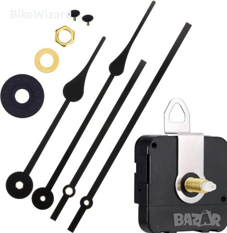 Кварцов механизъм за часовник + 2 комплекта стрелки НОВ, снимка 1