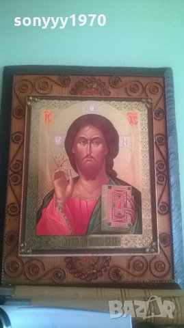 ХРИСТОС ИКОНА-ВНОС УКРАИНА, снимка 2 - Колекции - 27693136
