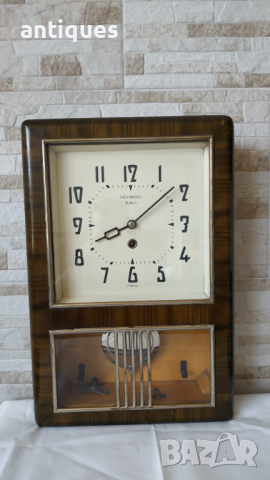 Стар стенен часовник - RICHMOND 8 days - Антика - 1975"г., снимка 2 - Антикварни и старинни предмети - 36571435