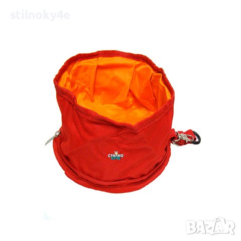 Сгъваема водоустойчива купа за домашен любимец при път или разходка Кучешка купа за път , снимка 1