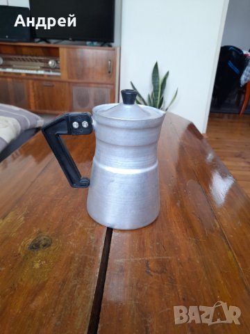 Стара алуминиева кана,джезве #2, снимка 3 - Други ценни предмети - 32344637