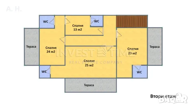 Двуетажна къща за продажба в с. Кранево - ул. Дунав, снимка 18 - Къщи - 48770545